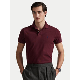 Polo Ralph Lauren Polo Ralph Lauren Poloshirt 710536856343 Dunkelrot Slim Fit