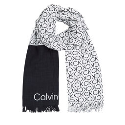 Calvin Klein Šál Calvin Klein Monogram K60K612979 Černá