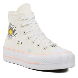 Converse Bambas Converse Chuck Taylor All Star Lift A03516C Khaki/Off White