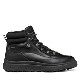 Geox Schnürschuhe Geox U Granito + Grip B Abx U46FZD 000FF C9999 Schwarz