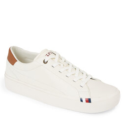 Tommy Hilfiger Sneakers Tommy Hilfiger Modern Vulc Lth Low Wl FM0FM04819 Ivory YBI