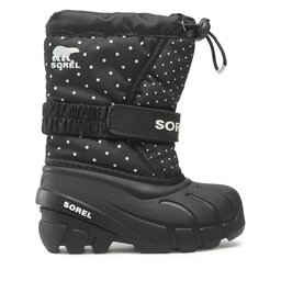 Sorel Sněhule Sorel Childrens Flurry Print NC3503-010 Černá