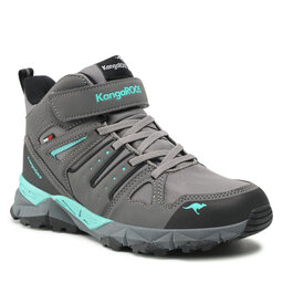 KangaRoos Trekking čevlji KangaRoos K-Ad Day Ev Rtx 18799 000 2057 Steel Grey/Mint
