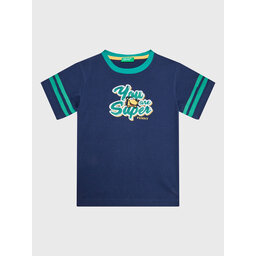 United Colors Of Benetton United Colors Of Benetton Camiseta 3096G108K Azul marino Regular Fit