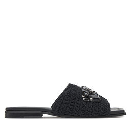 Inuikii Pantoletten Inuikii Classic Suede Velcro 70104-367 Schwarz