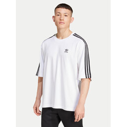 adidas adidas T-Shirt adicolor IZ2474 Weiß Oversize