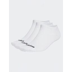 adidas Șosete Scurte Unisex adidas Thin Linear Low-Cut Socks 3 Pairs HT3447 white/black