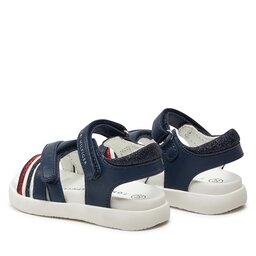 

Босоніжки Tommy Hilfiger Strippes Velcro Sanadal T1A2-33234-0326 M Blue 800, Cиній