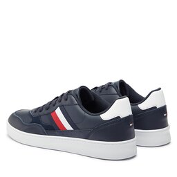 

Снікерcи Tommy Hilfiger Court Cupsole Retro Lth Stripes FM0FM04828 Desert Sky DW5, Голубий