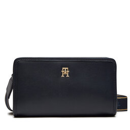 Tommy Hilfiger Handtasche Tommy Hilfiger Th Monotype Crossover AW0AW16163 Dunkelblau