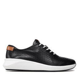 

Снікерcи Clarks Un Rio Tie 261482554 Black Leather, Чорний