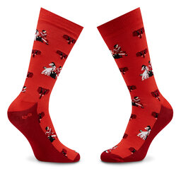 

Високі шкарпетки unisex Stereo Socks Mammoth Червоний