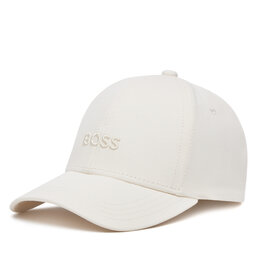 BOSS Шапка с козирка BOSS Ari 50519889 Екрю