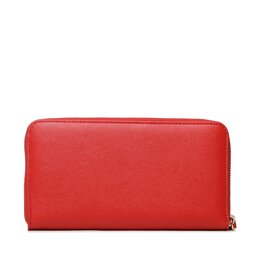 

Великий жіночий гаманець Trussardi Metal Plate Zip 75W00350 R151, Червоний