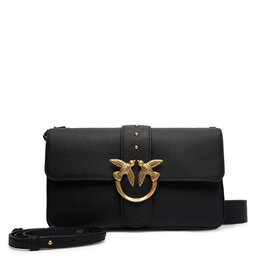 PINKO Handtasche PINKO Love One Classic Slouchy Fl PLTT 104524 A2OX Schwarz