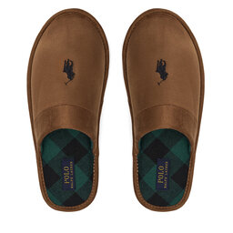 

Тапочки Polo Ralph Lauren 843924517003 Dark Brown 201, Коричневий
