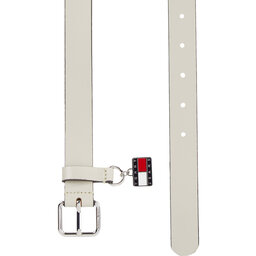 

Жіночий ремінь Tommy Jeans Tjw Hanging Plaque Leather 2.5 AW0AW15483 Bleached Stone AEV, Бежевий