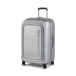 Mandarina Duck Mellanstor hård resväska Mandarina Duck Logoduck + P10SZV32466 Silver