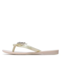

В'єтнамки Melissa Mini Melissa Harmonic Bugs Inf 33708 Beige/White Metallic AK290, Білий