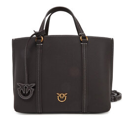 PINKO Handtasche PINKO Carrie Shopper Classic AI 24-25 PLTT 102833 Braun