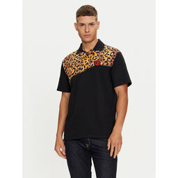 Just Cavalli Just Cavalli Поло 76OAG6R2 Чорний Regular Fit