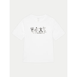 NAME IT NAME IT Marškinėliai Bocalle 13241851 Balta Regular Fit