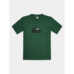 Quiksilver Quiksilver Póló Complogo Tees EQBZT04369 Zöld Regular Fit