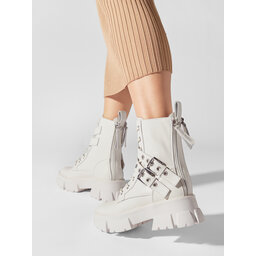 

Черевики туристичні Steve Madden Traction Bootie SM19000044 SM19000044-17Y Bone Action Leather, Écru