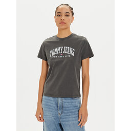 Tommy Jeans Tommy Jeans T-Shirt Varsity DW0DW19826 Grau Regular Fit
