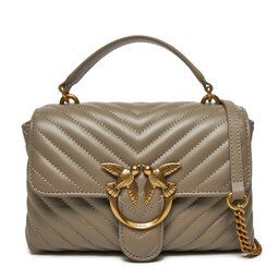 PINKO Дамска чанта PINKO Love Lady Puff Mini Cl AI 23-24 PLTT 100044 A0GK Бежов