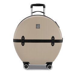 Semi Line Μεσαία Βαλίτσα Semi Line T5674-3 Χρυσό