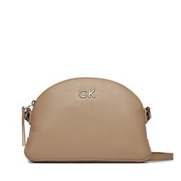 Calvin Klein Kabelka Calvin Klein Re-Lock Seasonal Crossbody Md K60K611444 Silver Mink PFA