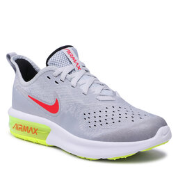 Nike Обувь Nike Air Max Sequent 4 (Gs) AQ2244 007 Wolf Grey/Red Orbit