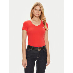 Guess Guess Póló W2YI45 J1314 Piros Slim Fit