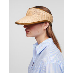 KARL LAGERFELD Solskärm KARL LAGERFELD 231W3405 Natural
