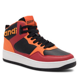 Sprandi Sneakersy Sprandi HEAT MID MPRS-2022M03108-2 Pomarańczowy