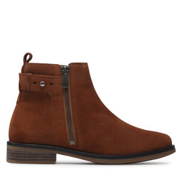 

Ботильйони Clarks Memi Lo 261616464 Dark Tan Suede, Коричневий