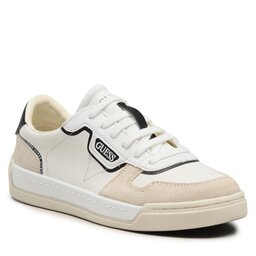 Guess Сникърси Guess Strave Vintage Carryover FM5STV LEA12 WHBLK
