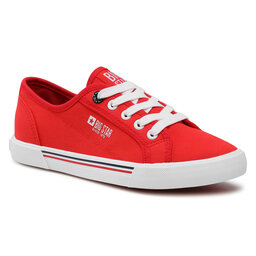 Big Star Shoes Πάνινα παπούτσια Big Star Shoes HH274061 Red