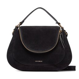 Coccinelle Handtasche Coccinelle NAM Coccinellesole Suede E1 NAM 18 02 01 Noir 001