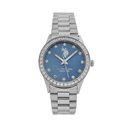 U.S. Polo Assn. Ρολόι U.S. Polo Assn. Felicity USP8406LB Ασημί