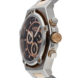 

Годинник Roamer Tempomaster Chrono 221837 49 65 20 Silver/Rose Gold, Срібний