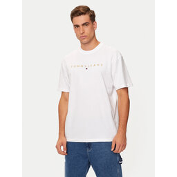 Tommy Jeans Tommy Jeans Marškinėliai DM0DM19694 Balta Regular Fit