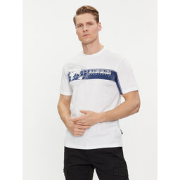 Napapijri Napapijri T-Shirt S-Manta NP0A4HQH Weiß Regular Fit