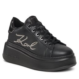 KARL LAGERFELD Сникърси KARL LAGERFELD KL63510A Black Lthr/Mono 00X
