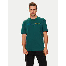 Tommy Jeans Tommy Jeans Camiseta DM0DM19694 Verde Regular Fit