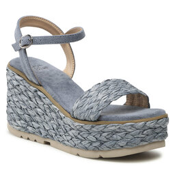 Alma Blue Espadryle Alma Blue V23BL4034 Rafia Jeans