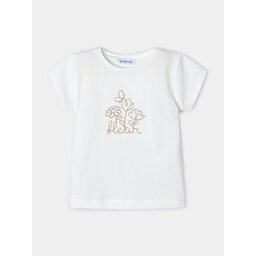 Mayoral Mayoral Camiseta 174 Écru Regular Fit