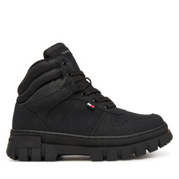 Tommy Hilfiger Schnürschuhe Tommy Hilfiger T3X5-35292-0316 M Schwarz