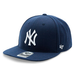 47 Brand Cap 47 Brand MLB New York Yankees No Shot '47 Captain B-NSHOT17WBP-LN Light Navy